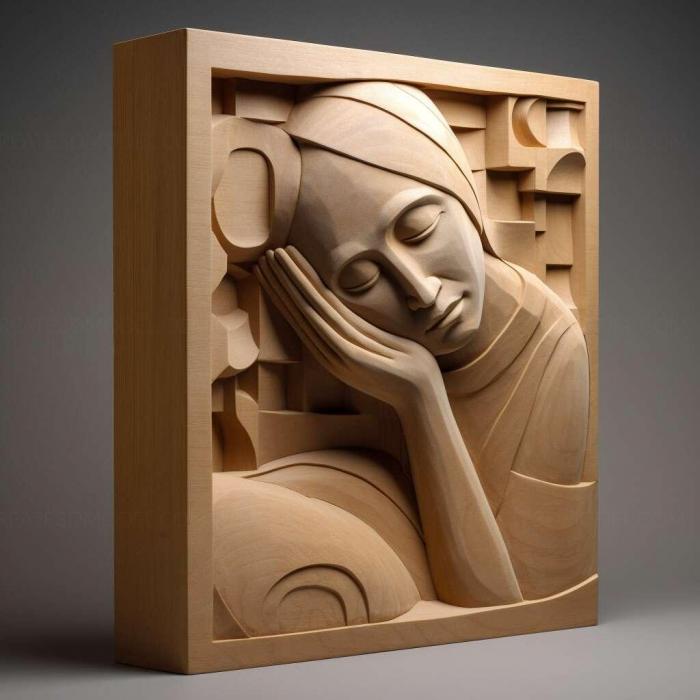 نموذج ثلاثي الأبعاد لآلة CNC 3D Art 